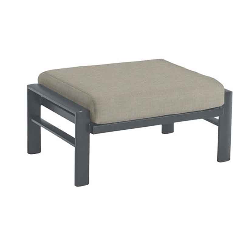 Kenzo Cushion Ottoman - Graphite