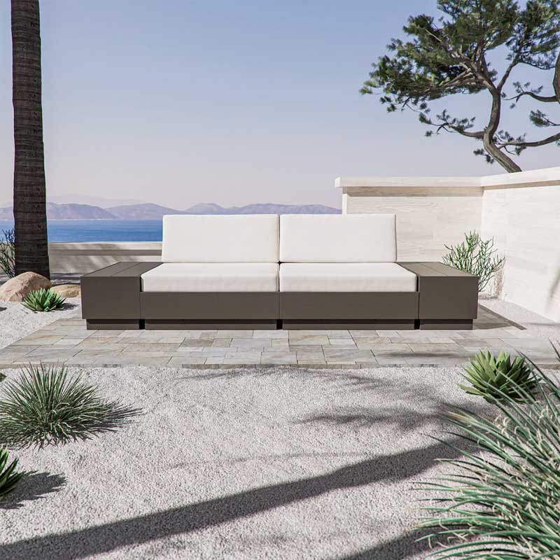 Elevate 4 Piece Loveseat Sectional