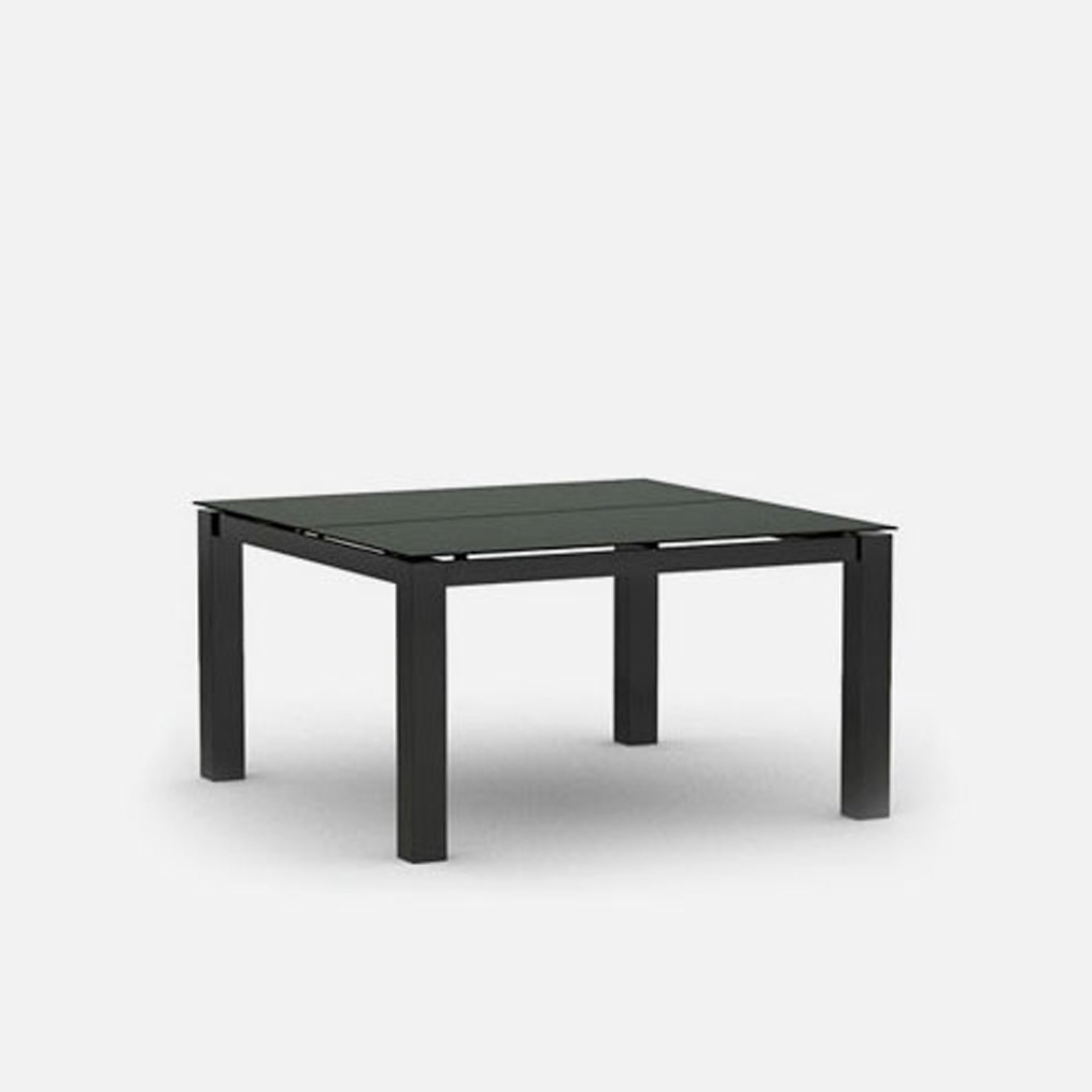 Mode Square Chat Table - Carbon & Storm