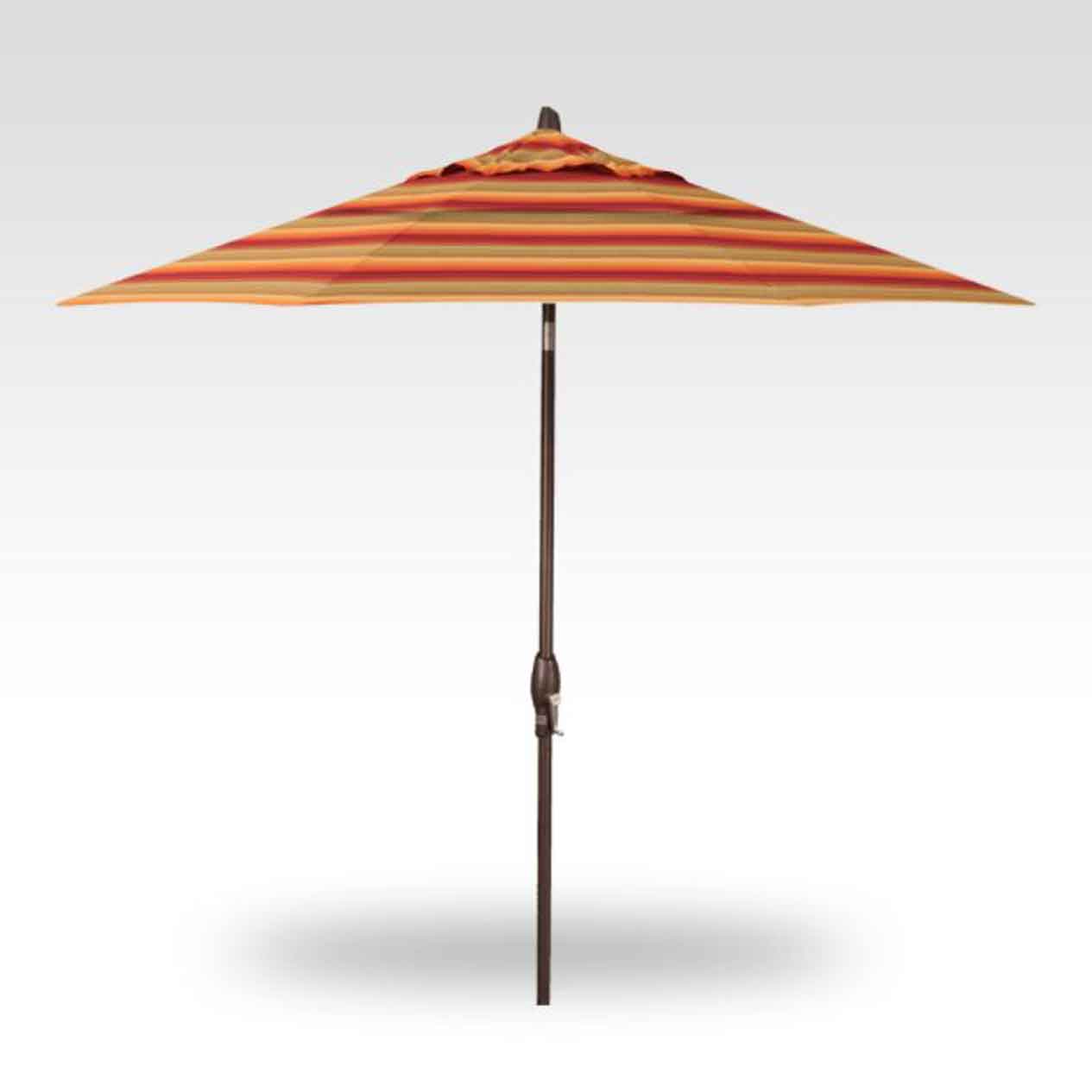 9' Auto Tilt Market Umbrella - Astoria Sunset