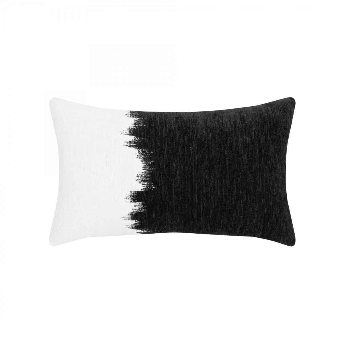Transition Charcoal Lumbar Pillow