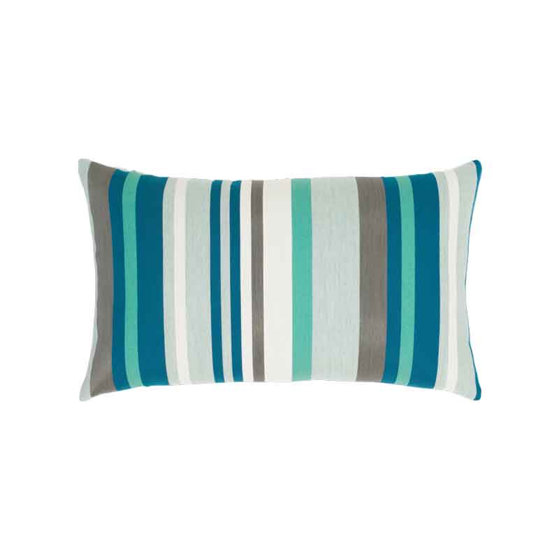 Lagoon Stripe Lumbar Pillow