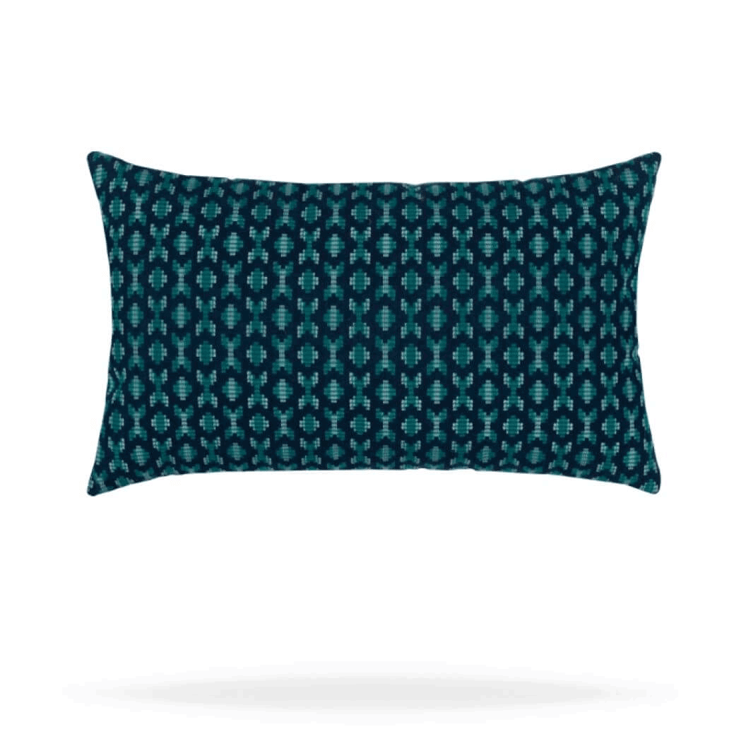 Alcazar Peacock Lumbar Pillow