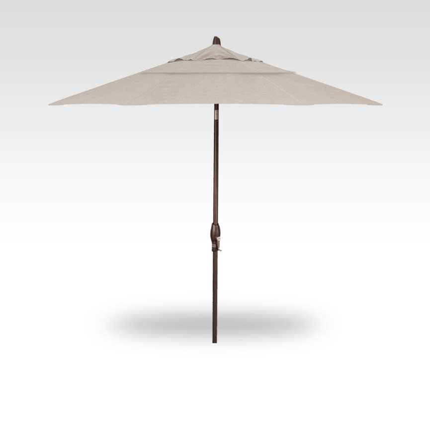 9' Auto Tilt Market Umbrella - Cloud