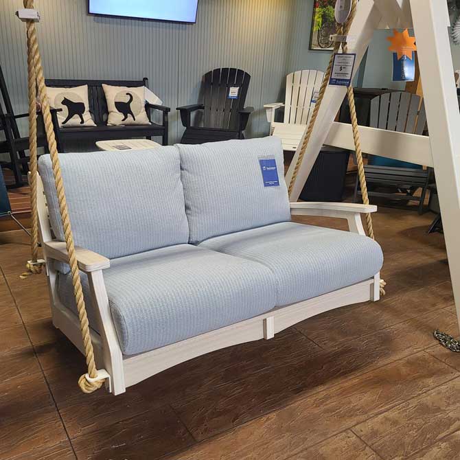 Classic Terrace Loveseat Swing