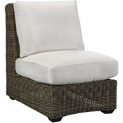 Oasis Cushion Armless Chair - Vesper Birch