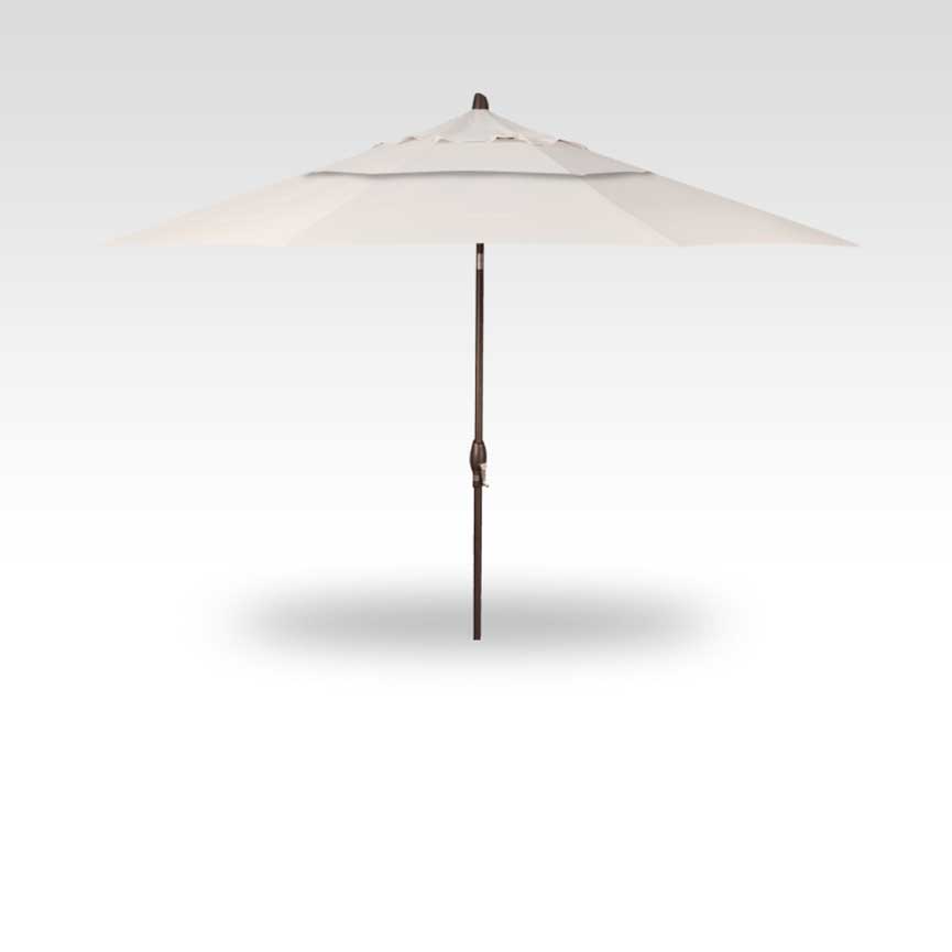 11' Collar Tilt Market Umbrella - Canvas