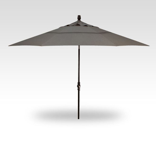 11' Collar Tilt Market Umbrella - Cast Slate