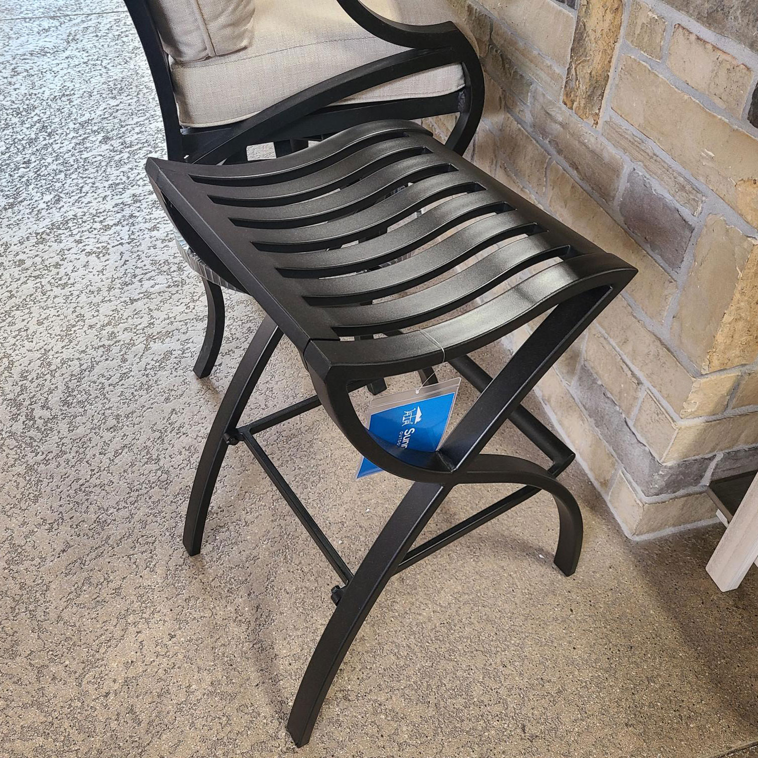 Armless Counter Stool - Terra Mist