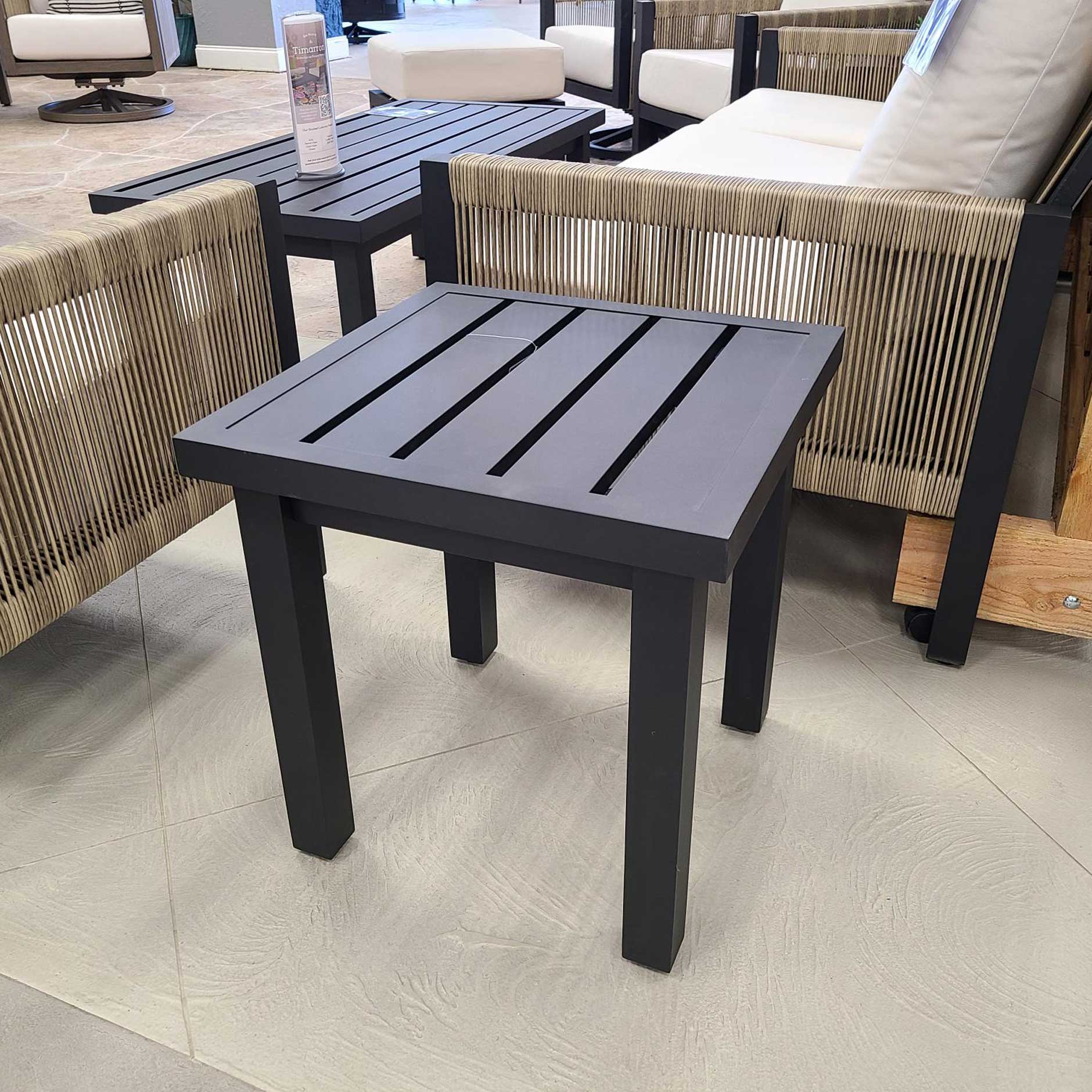 Timarron End Table - Black