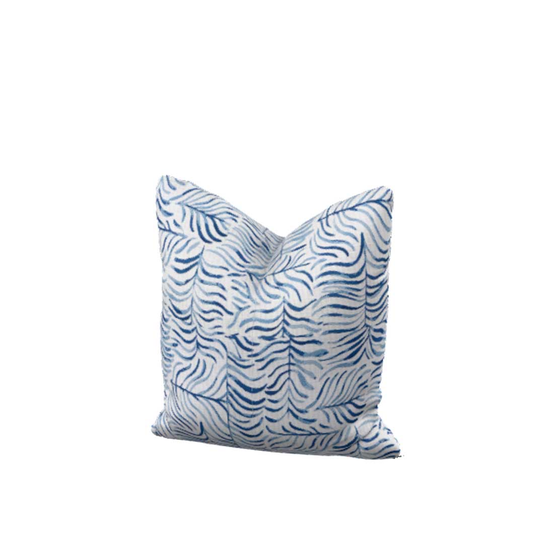 Frondly Cobalt Weighted Pillow